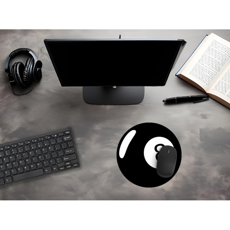 Mauspad für Maus, PC oder Laptop – Kugel 8. Für