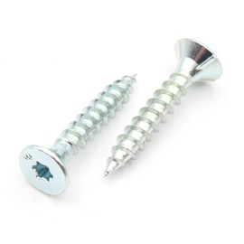Design61 200x Holzschrauben Spanplattenschrauben Senkkopf 5x30mm TX-Antrieb Vollgewinde für Innen & Außen geeignet für Holz Spanplatte MDF Hartholz Schrauben für Dübel Stein Beton