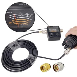 YILIANDUO WiFi Antenna Cable with Low Loss 15 Metres (49.2 Ft) N Male to SMA Male RG58 Coaxial Flexible 50 Ohm for CB Amateur Radio 3G 4G LTE Ham ADS-B 4G DTV Industrial