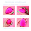 PARENCE - Set of 5 makeup sponges with foundation, eyeshadow,