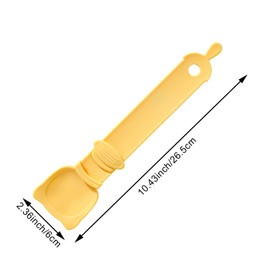 Arvintas 3 Pack Cat Strip Feeder, Cat Wet Treats Dispense Spoon for Puree and Bisque Delectables Lickable Wet Cat Treat Dispenser Sliding Cat Happy Spoon