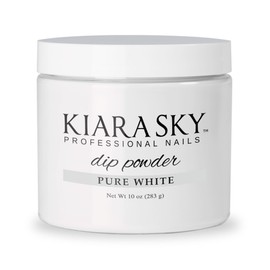 KIARA SKY Kiara Sky Long Lasting Nail Dip Powder, 10 oz, Pure White