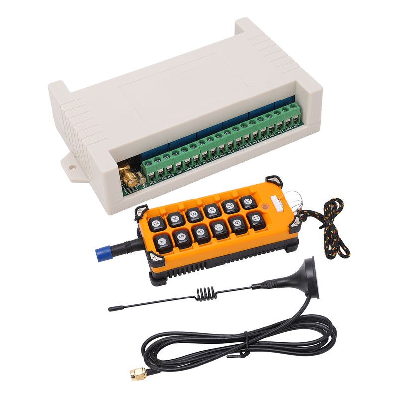 12 Button 433M Remote Control Encoder with Antenna 12 Channel