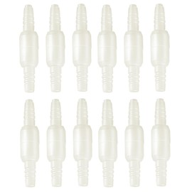 Lguaquanx Pack of 12 Oxygen Hose Connectors, Swivel Connector for Hoses, Pivoting O2 Connector, O2 Oxygen Hose Connector Prevent Twisting of the Hose