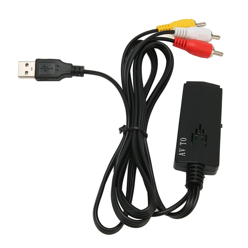 RCA to HD Multimedia Interface Converter Support 1080P USB Power
