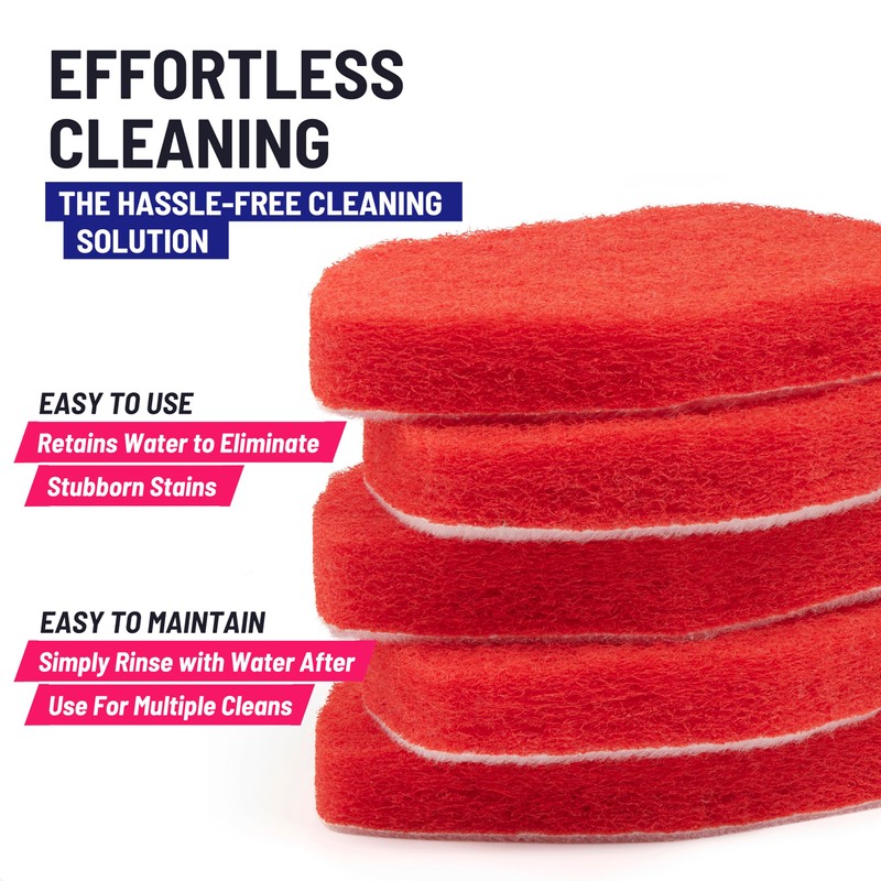 Moku Home Replacement Scrubber Refill for Extendable Tub Tile Shower