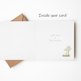 Maise & Rose New Baby Card | Baby Boy Welcome To The World Little One Card | Winnie The Pooh New Arrival Card | Congratulations On Your New Baby Girl | P8