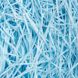 Trimming Shop 20gm Turquoise Blue Shredded Tissue Paper for Hampers Filling: Perfect Shredded Tissue Paper for Gift Packaging Filler Box Stuffing, and Decorative Presentation