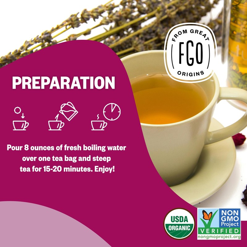 FGO Organic Milk Thistle Tea, 100 Count, Eco-Conscious Herbal Tea