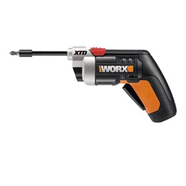 Worx WX252L 4V XTD Xtended Reach Cordless Screwdriver, Red