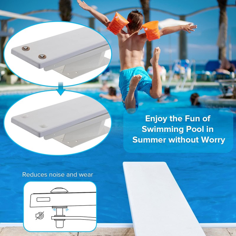 ArcViar Diving Board Bolt Kit, Diving Board Mounting Kit for