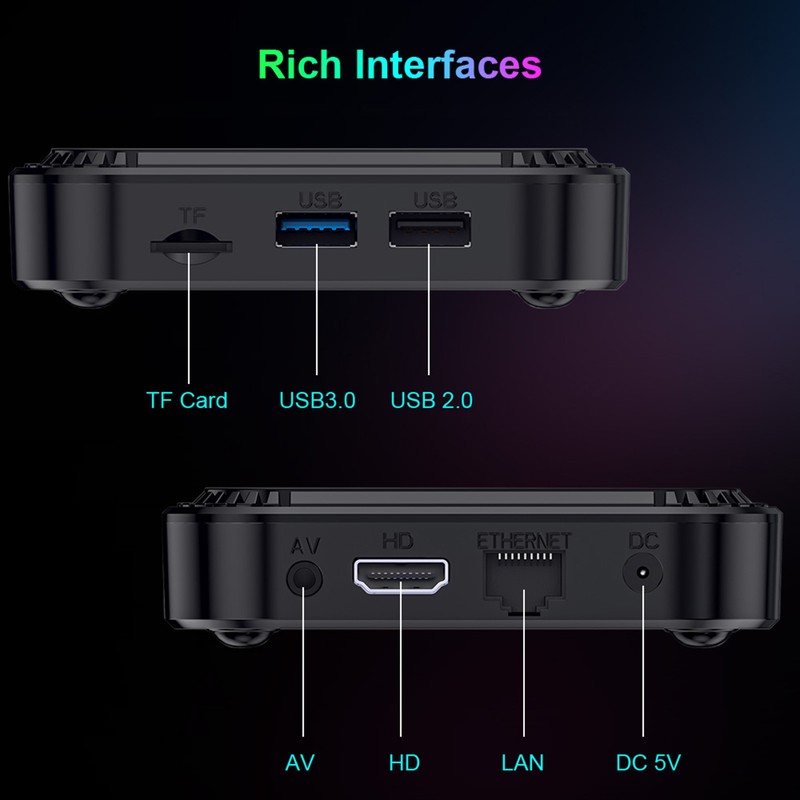 HK1 RBOX K8 Android 13.0 Smart TV Box RK3528 Quad-core