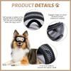 NVTED Dog Goggles, UV Protection, Windproof, Adjustable Strap, for Medium