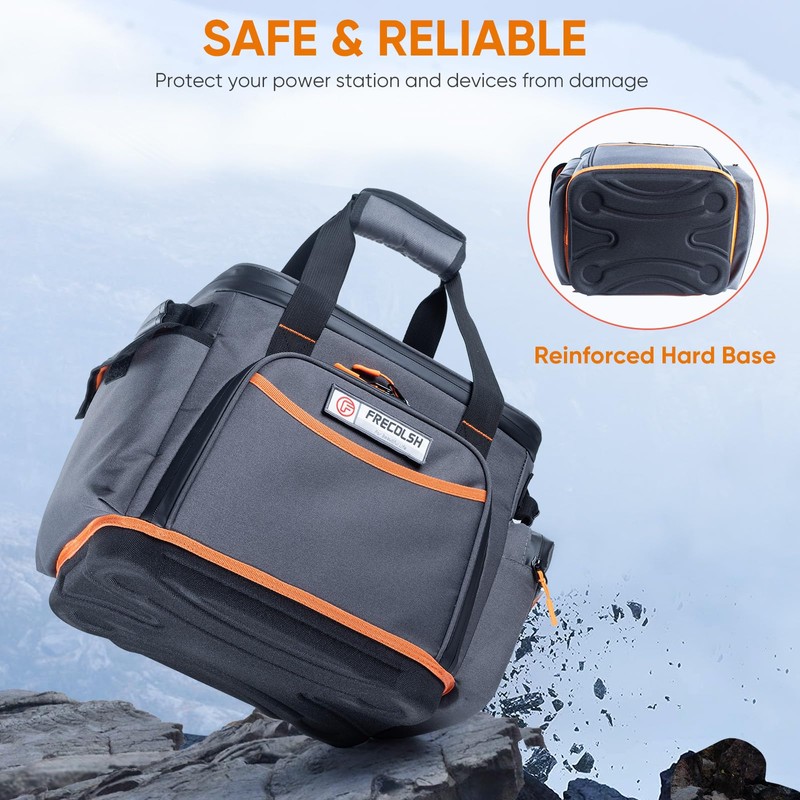 FRECOLSH Travel Carrying Case Compatible with Jackery 500, Portable Power