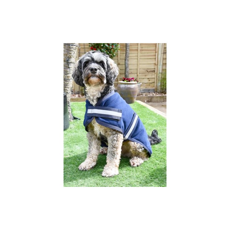 Rhinegold Dog Fleece-28(70cm)-Navy