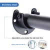 Stainless Steel Closet Rod Bracket, 1-1/2 Inch Diameter Closet Rod