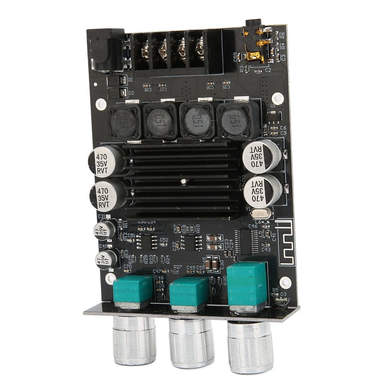 Power Amplifier Module Dual Channel Subwoofer 100Wx2 DC12‑24V BT 5.0