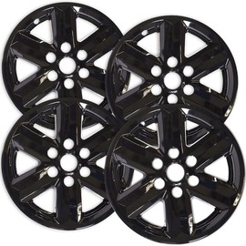 Fuel Rider Set of Four (4) 17 inches Gloss Black ABS Wheel Skins Impostors Wheel Covers Compatible with 2021-2022 Ford F-150 Wheels- Auto Tire Replacement Cap Cover