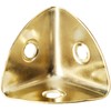 Merriway BH03647 (4 Pcs) EB 28mm (1.1/8 inch) Brass Plated