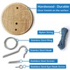 Hook and Ring Toss Game Swing Game DIY Kit -Stainless
