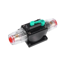 Hihaha DC 12V/ 24V/ 32V 15Amp Car Reset Circuit Breaker Audio Fuse Holder Durable Material
