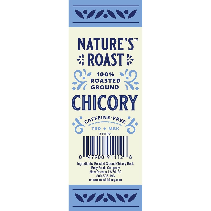 Nature’s Roast 100% Roasted Ground Chicory, 5.5 Ounce - Naturally