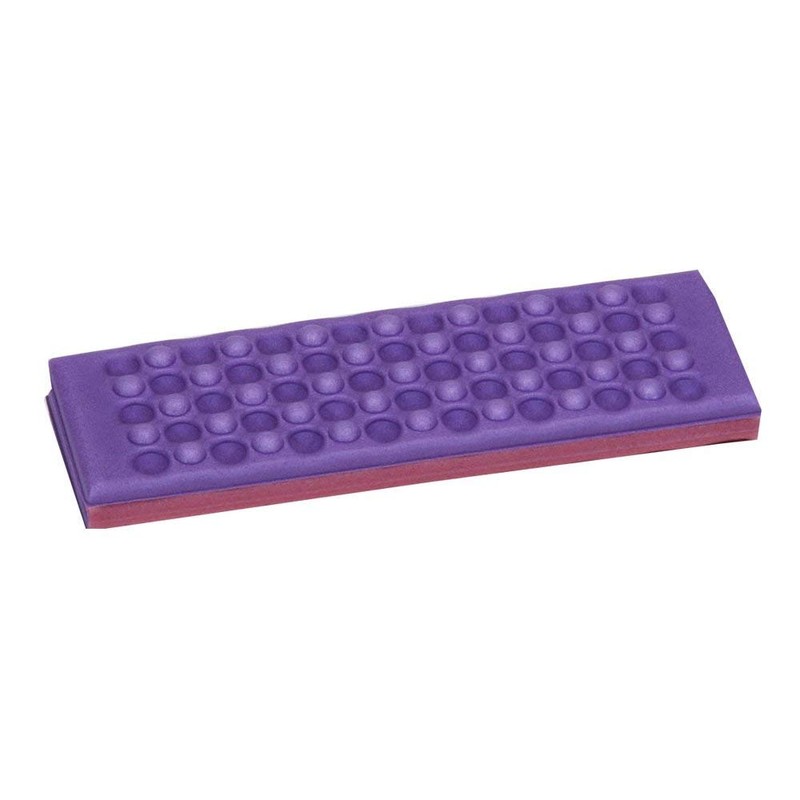 BUNDOK BD-514LP Folding Zabuton, Lavender x Pink, 0.6 inch (15