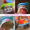 Giozoc 4 Pack Pet Food Can Cover Silicone Can Lids