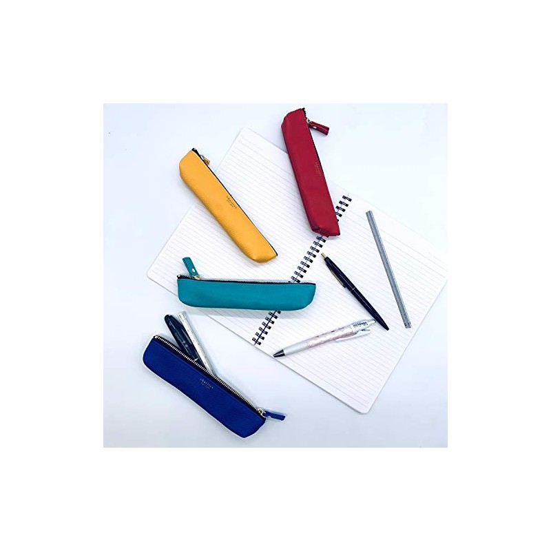 Concise Pencil Case Slim Calites Yellow 544746