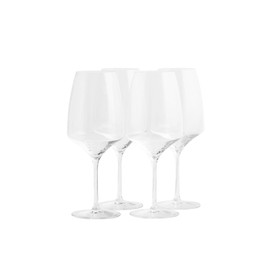 Stolzle Lausitz Experience German Made Crystal Bordeaux Glass, Set of 4