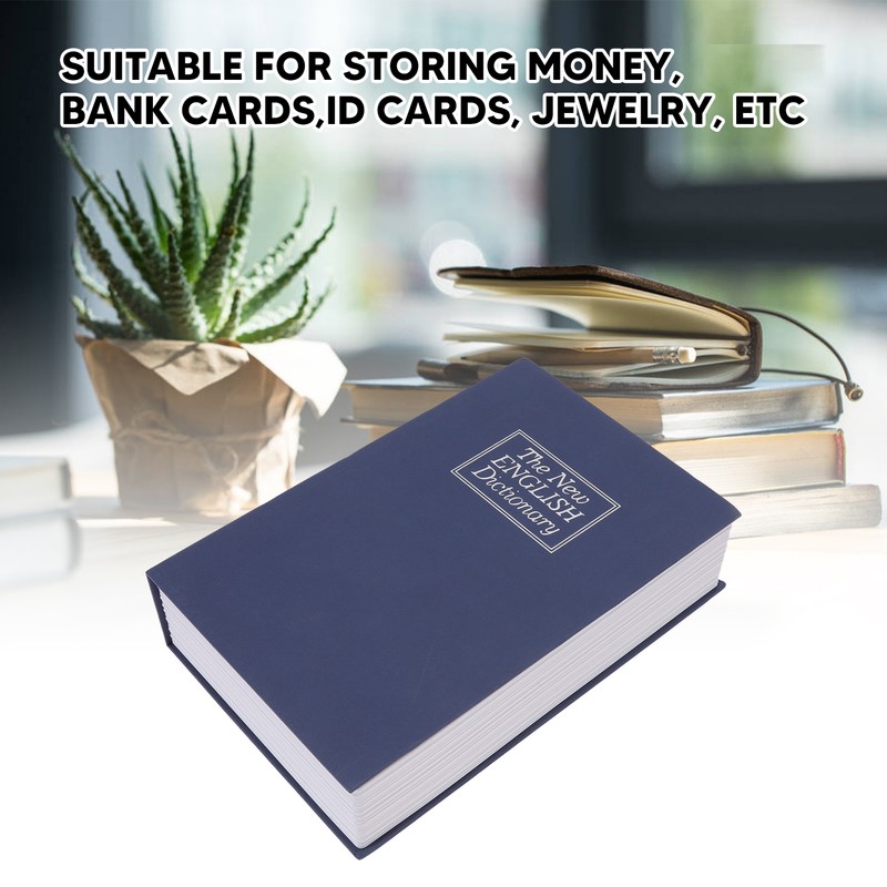 Book Safe Simulation Book Safe Box Portable Money Storing Box