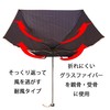 Champion CHM70MN58 Gentleman Windproof Striped Mini Folding Umbrella, Navy, 22.8