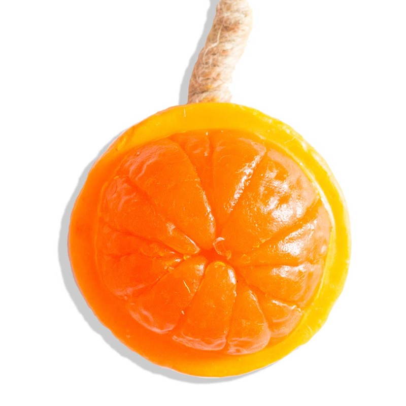 LABOTE Handmade Thai Organic Natural Soap Orange with Typical Fragrance
