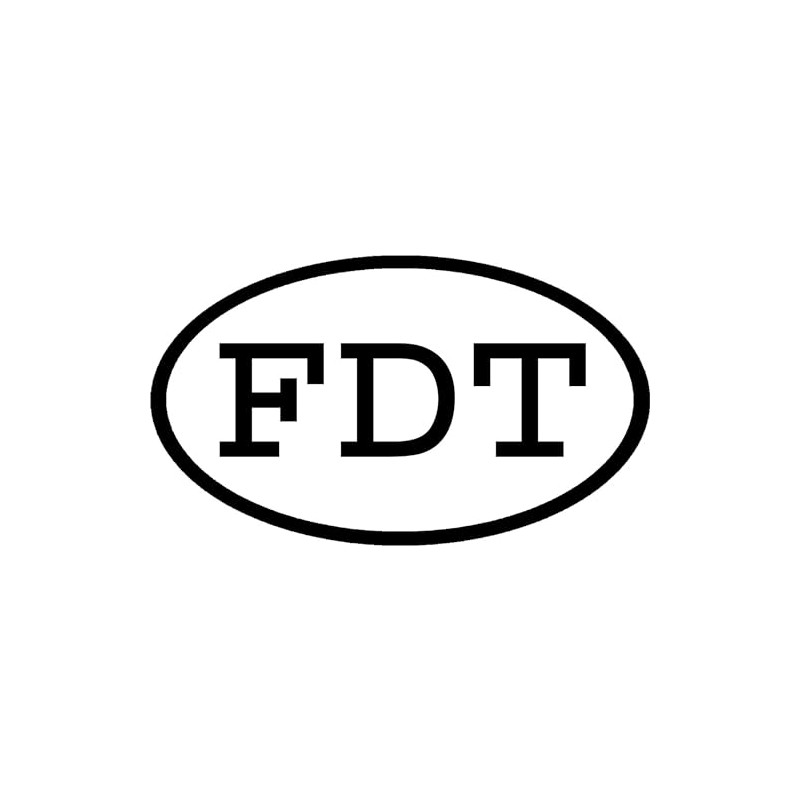 CafePress FDT Oval Oval Sticker Oval Car Bumper Sticker