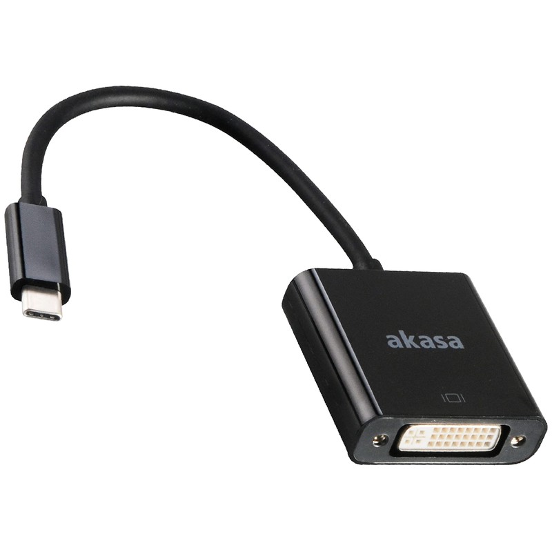 Akasa AK-CBCA09-15BK 15 cm USB 3.1 Type-C USB-C to DVI