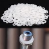 ShaYuLaLa M2-M10 500 Pcs Nylon Flat Washer Set with Plastic