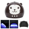 Cute Cartoon Monkey UV LED Nail Dryer 36W Gel Polish