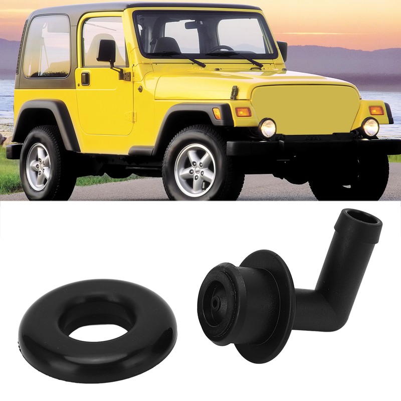 PCV Valve 47057 CCV Crankcase Vent Elbow Valve with Grommets