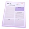 Baluue Daily Planner Notepad Tear-Off for Work and Study Day