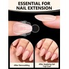 EBANKU 280PCS Sandwich Dual Nail Forms, Dual Forms for Polygel