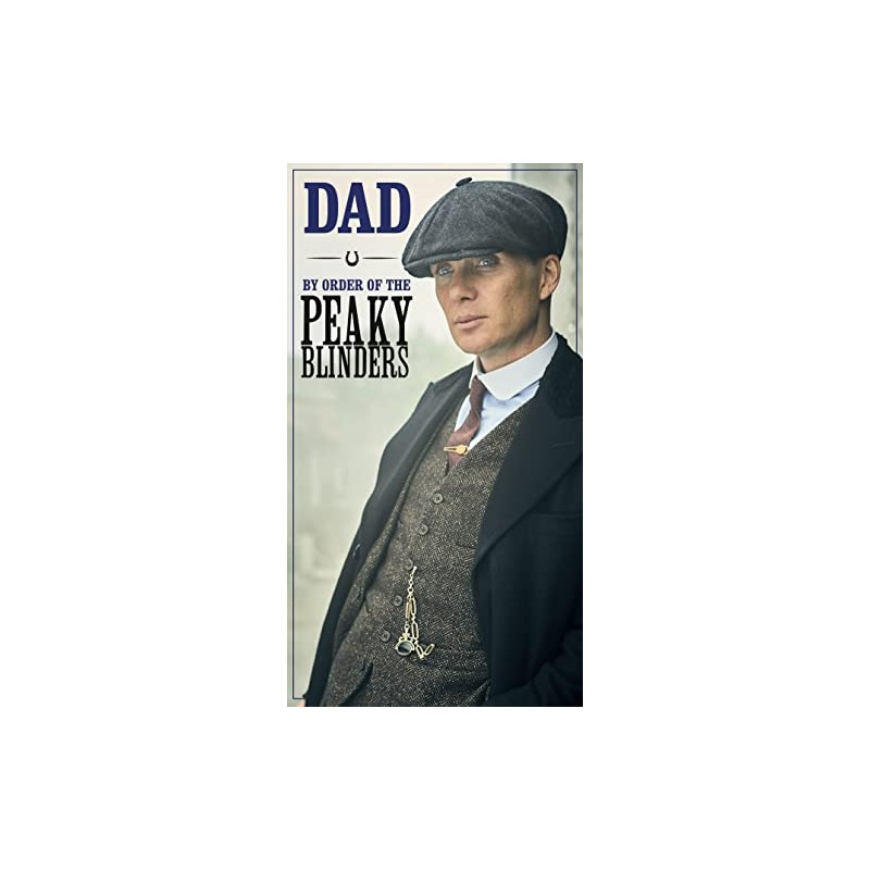 Danilo Cards Dad Birthday Card, Peaky Blinders,9 x 5