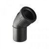 Geberit Silent-PP 390222141 Pipe Bend with Sleeve 45 Degrees DN