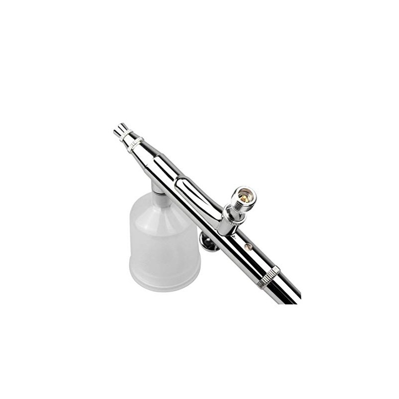 CYBERNOVA Double-Action Trigger Air-Paint Control Large Capacity Cup Airbrush