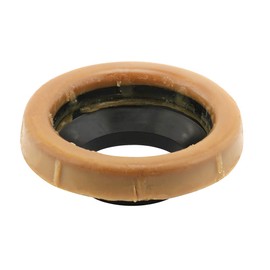 Prime-Line MP56530 Universal Toilet Wax Rings, Includes Black Rubber Funnel (6 Pack)