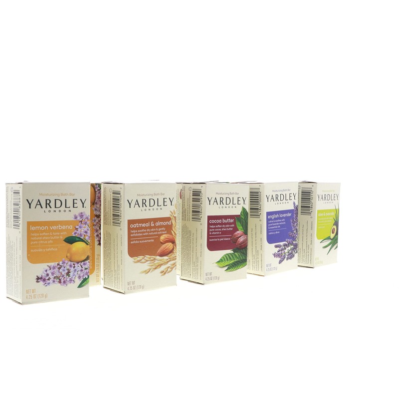 Yardley London Soap Bath Bar Bundle - 10 Bars: English