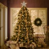 Toyvian Christmas Tree Topper Star,Christmas Decorations Lighted Wire Xmas Tree
