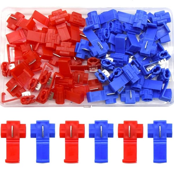 Quick Splice Wire Connectors Set 60 Pcs, Quick Splice Terminal,