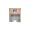 Proud to Be an American Galvanized Washboard (Pail Size 8½"