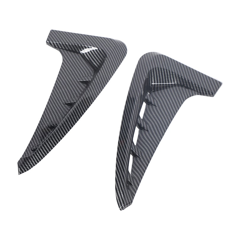 2PCS Car Front Side Air Vent Cover Decorative Gills Side