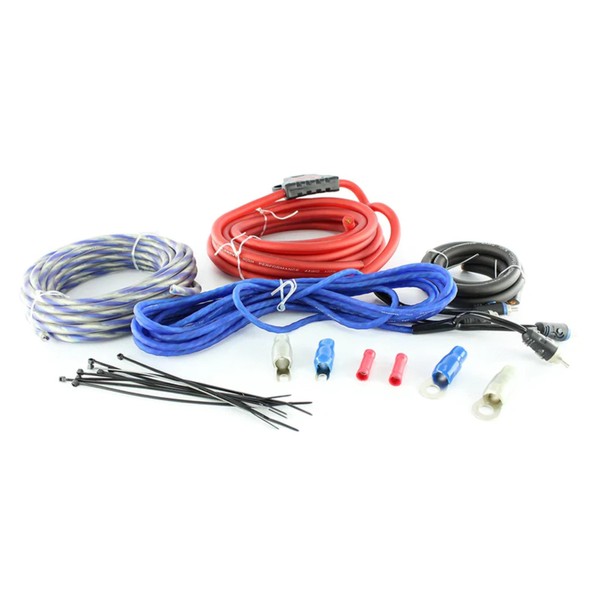 Massive Audio 4 AWG Full Wire Kit Silver Tinned 100%